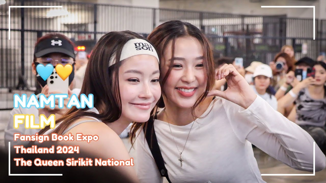 [4K Fancam] 241020 Namtan Film @ Fansign Book Expo Thailand 2024