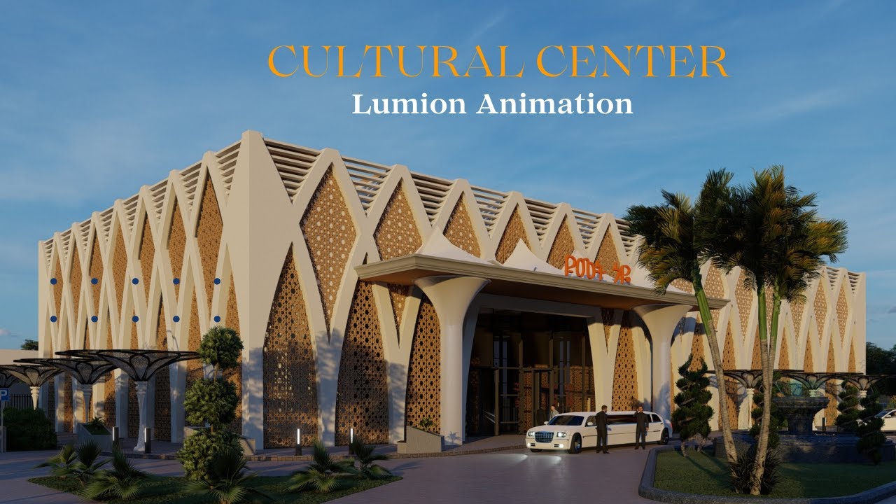 Cultural Center Lumion Animation