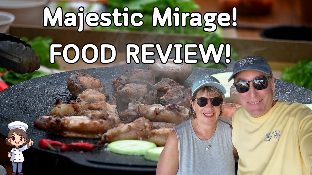 Majestic Mirage Punta Cana FOOD Review! Good? Bad? We Find Out! (2025)