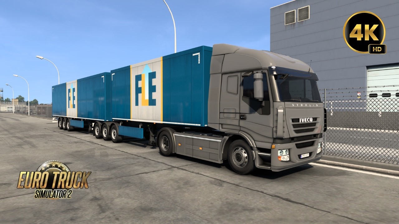 🚛 Computer Processors Containers Delivery | Snowy Moon V2 | ETS2 1.58