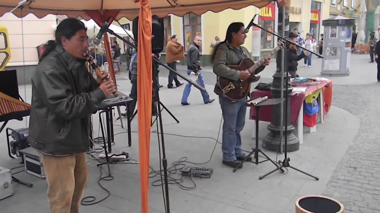 Andin folk music from Ecuador at Sibiu, Romania - 1