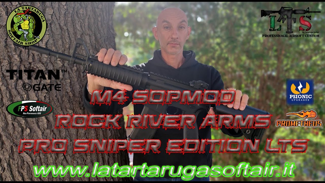 M4 Sopmod Rock River Arms Pro Sniper Edition - By LTS La Tartaruga Softair