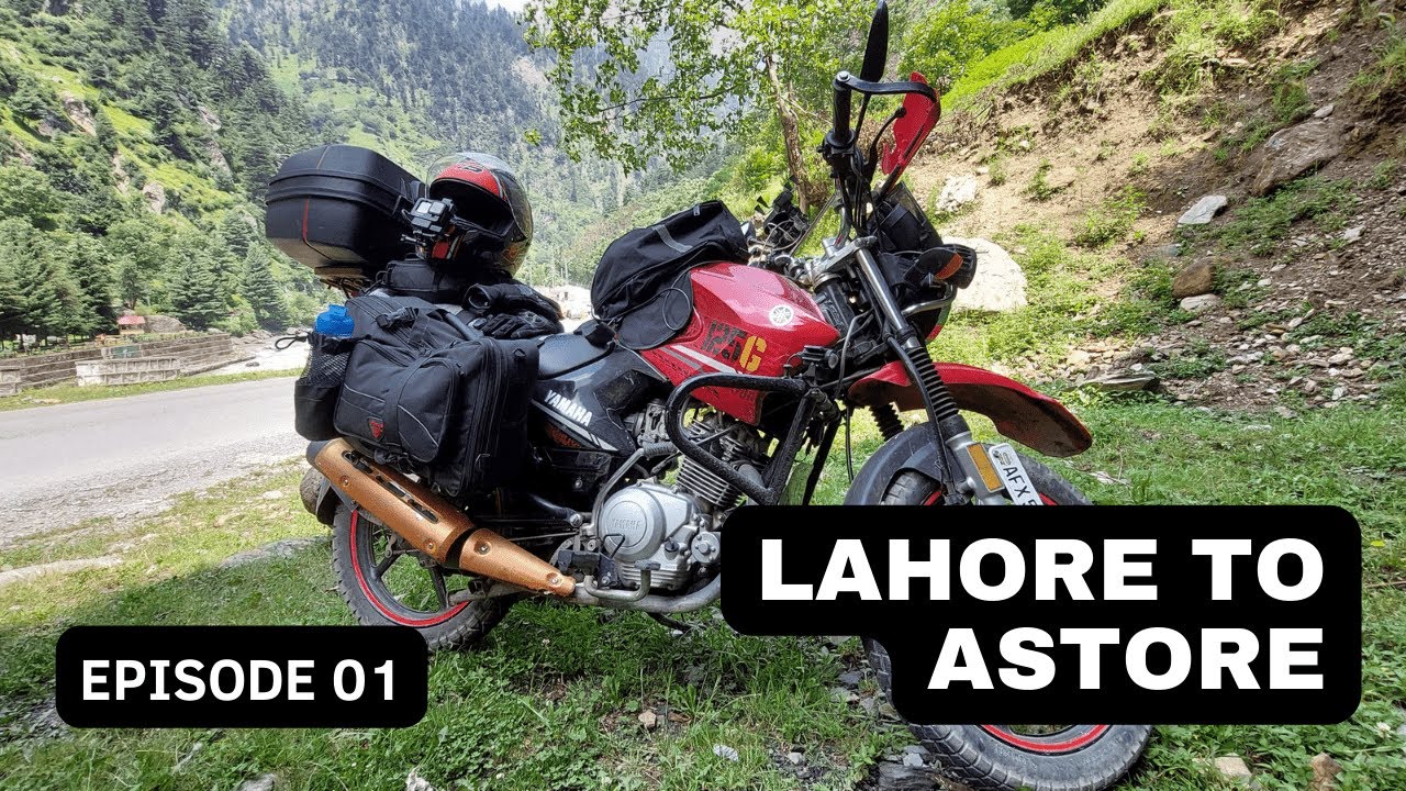 Finally The Epic Bike Adventure STARTED | Lahore To Astore & Minimarg | S01 Ep.01 | #bikeadventure