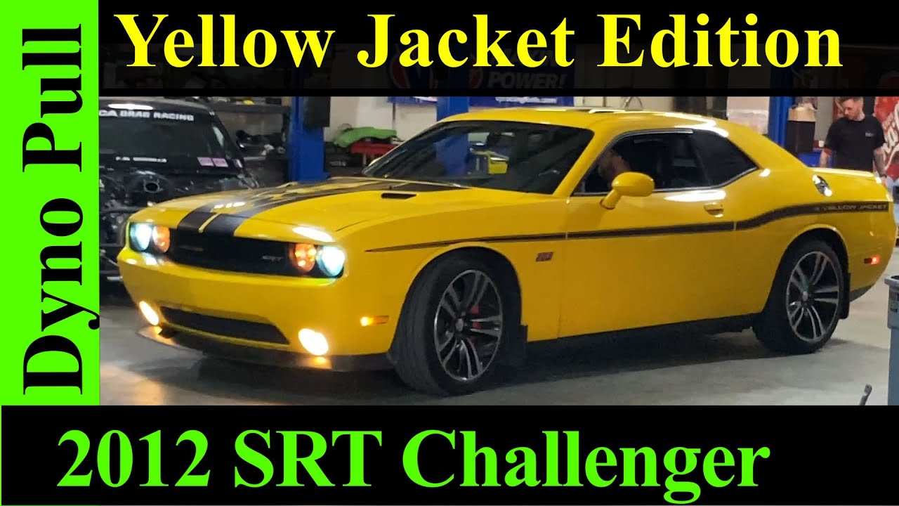 2012 SRT Challenger Yellow Jacket Edition _ Hits The Dyno