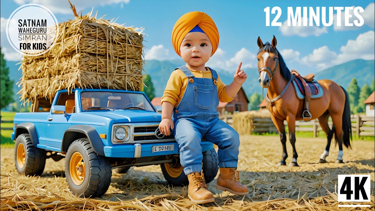Satnam Waheguru for Newborns & Babies | Gentle, Soothing Gurbani Simran