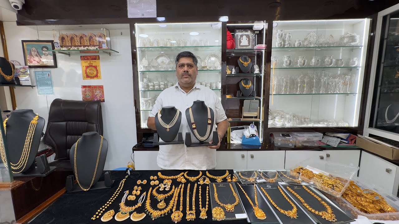 Bangalore Exclusive Gold Plated Pure Silver Jewellery | Pure Silver Jewlery designs | Shipping Avl 