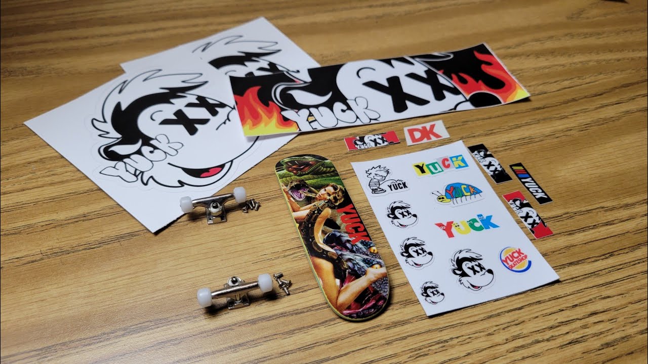 yuckfb fingerboard unboxing/setup