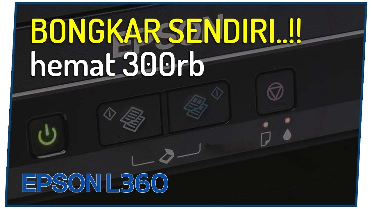 Epson L360 Lampu Berkedip Bersamaan