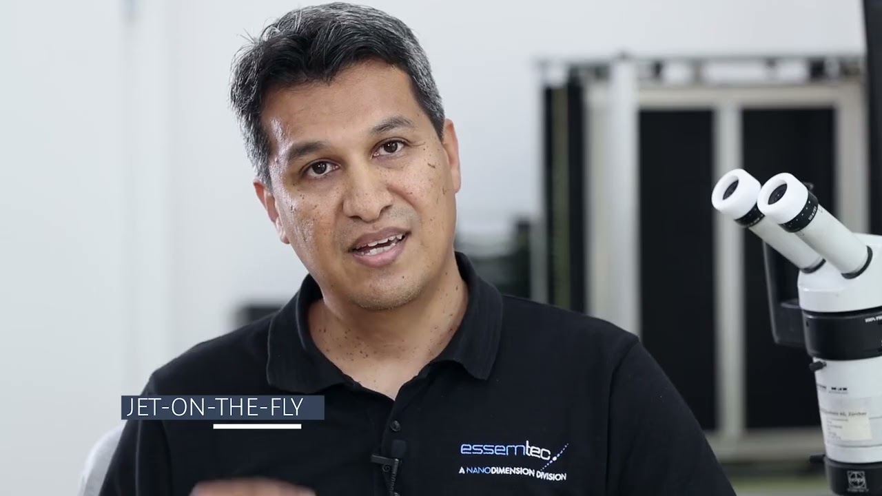 Essemtec jet-on-the-fly for high speed solder paste jetting