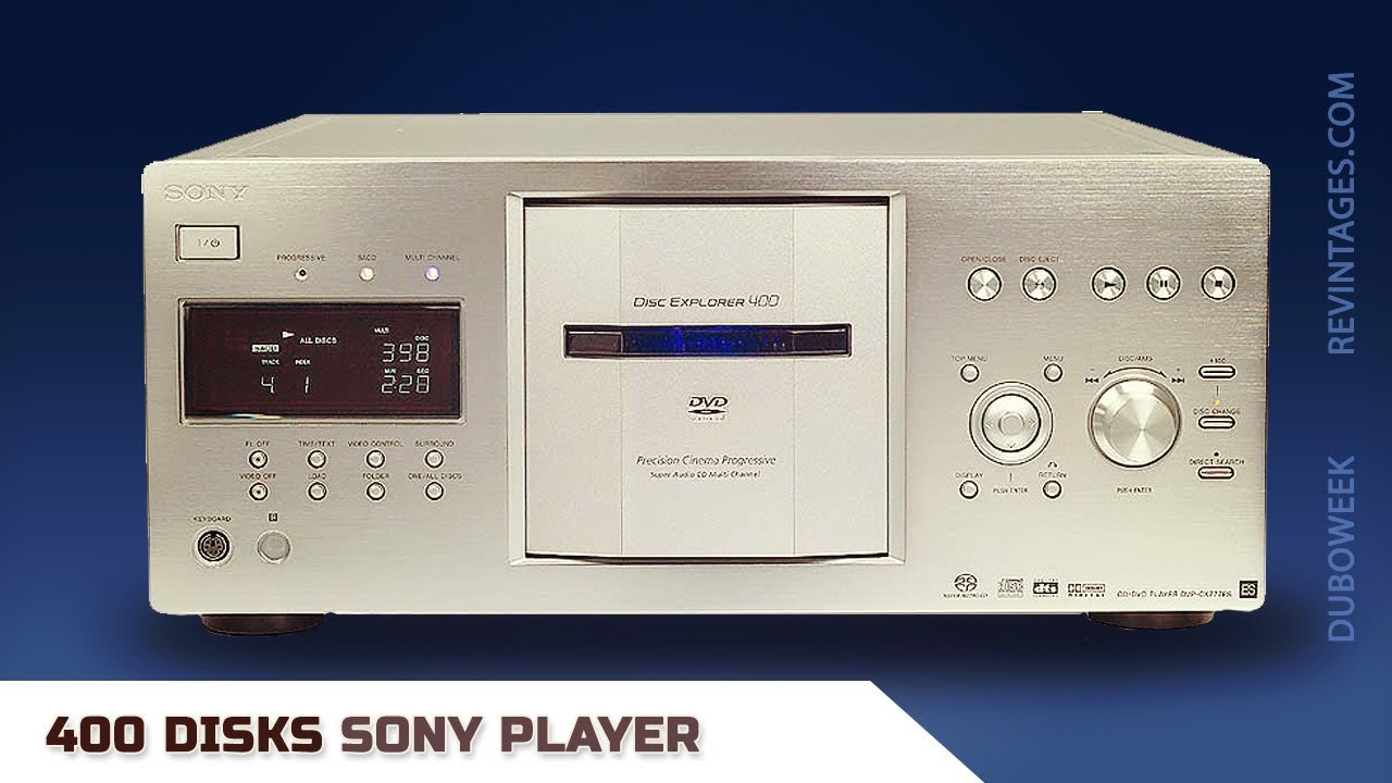 Sony 400 Disk Player