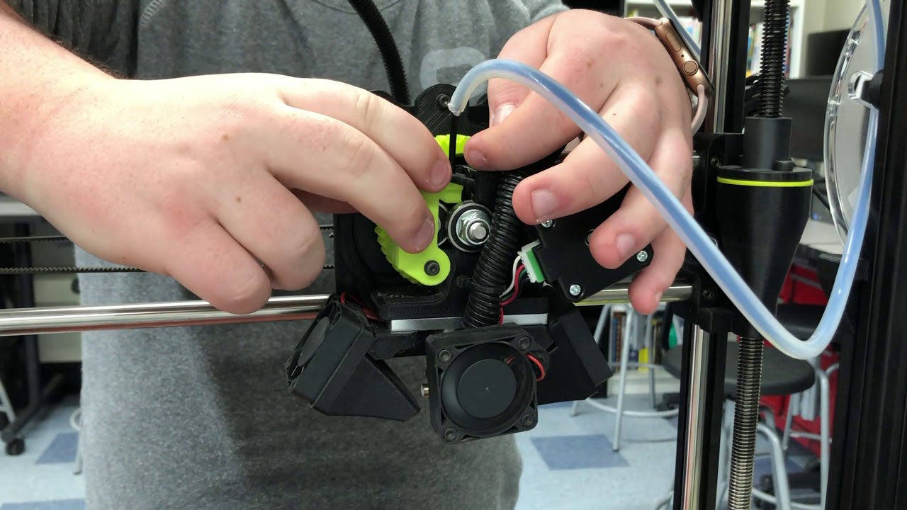 How to change the filament on Taz 6 3d printer