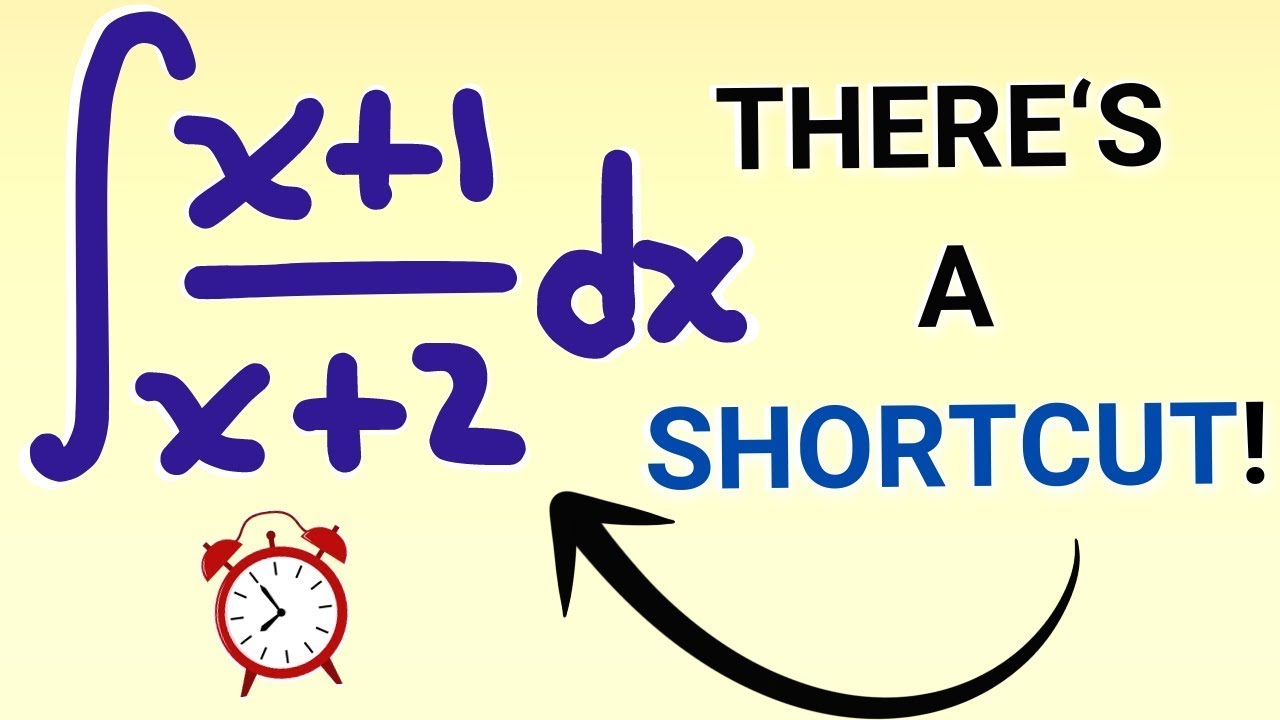 I Found A QUICKER Way To Integrate This 🤯