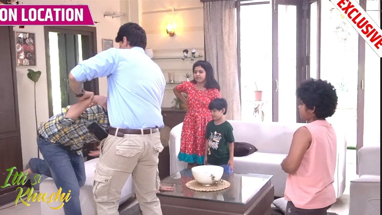 Itti Si Khushi | Bacchon Ne Sanjay Ko Kiya Pareshaan, Sanjay Hua Gussa | On Location