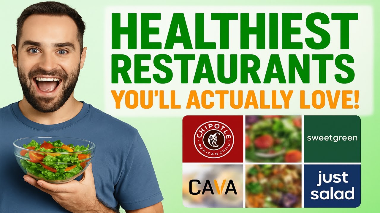 10 Healthiest Restaurant Chains in America (That Actually Taste GOOD)