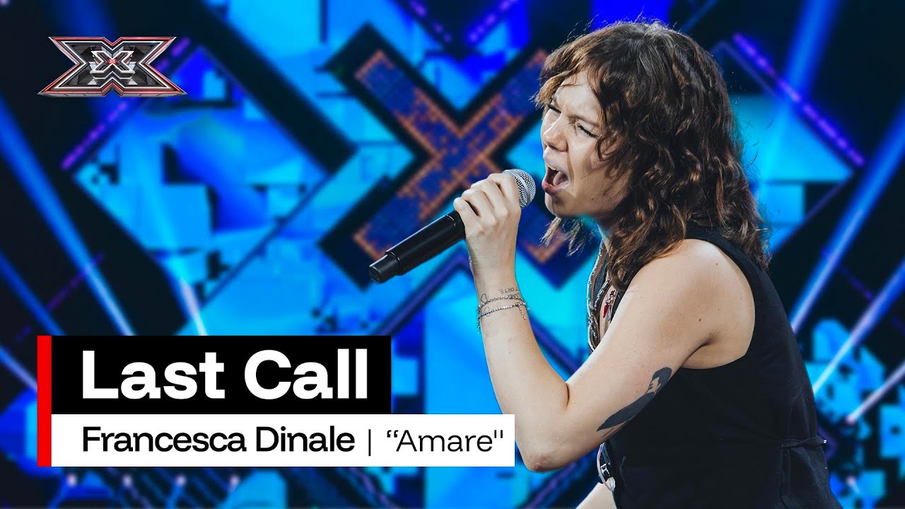Francesca Dinale canta “Amare” di La Rappresentante di Lista | X Factor 2025 Last Call