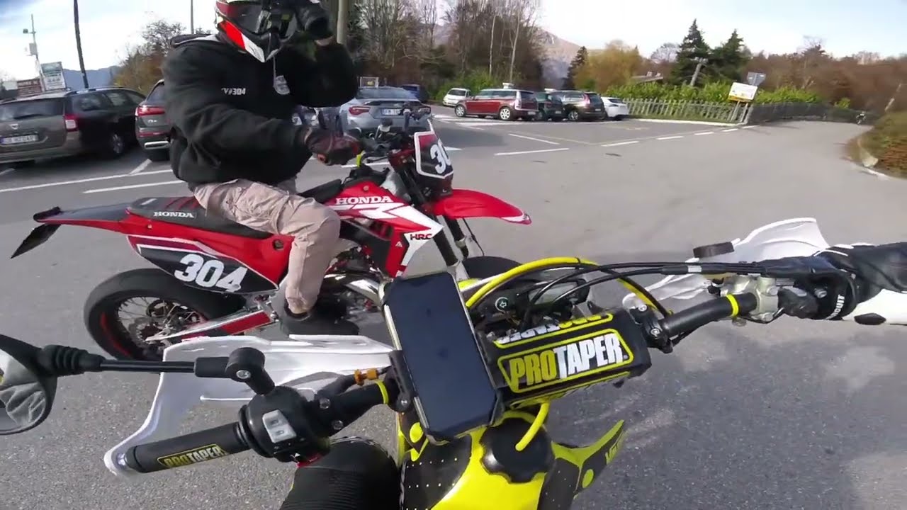 Raw Onboard Passo Zambla Suzuki DRZ 400 e Honda CR 125 Valenti