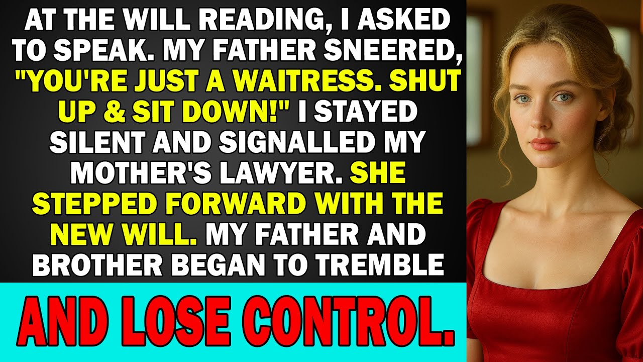 At The Will Reading, Dad Forbade Me to Speak&mdash;So I Played Her Last Words. Then the New Will Was...
