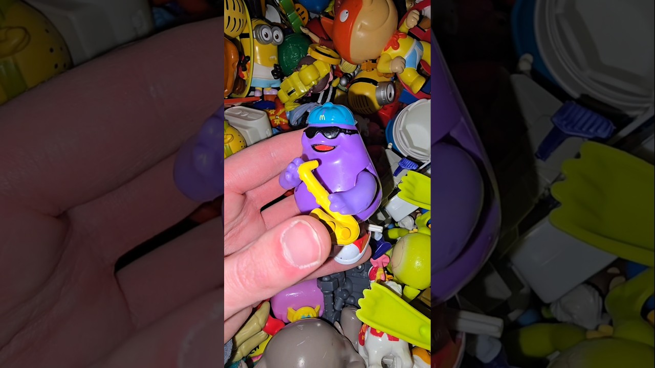 Old mcdonalds toys asmr #mcdonalds #happymealtoys #nostalgia