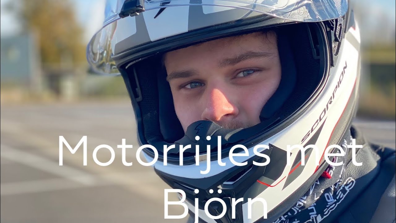 MOTORRIJLES BJÖRN EN MATHIJS.