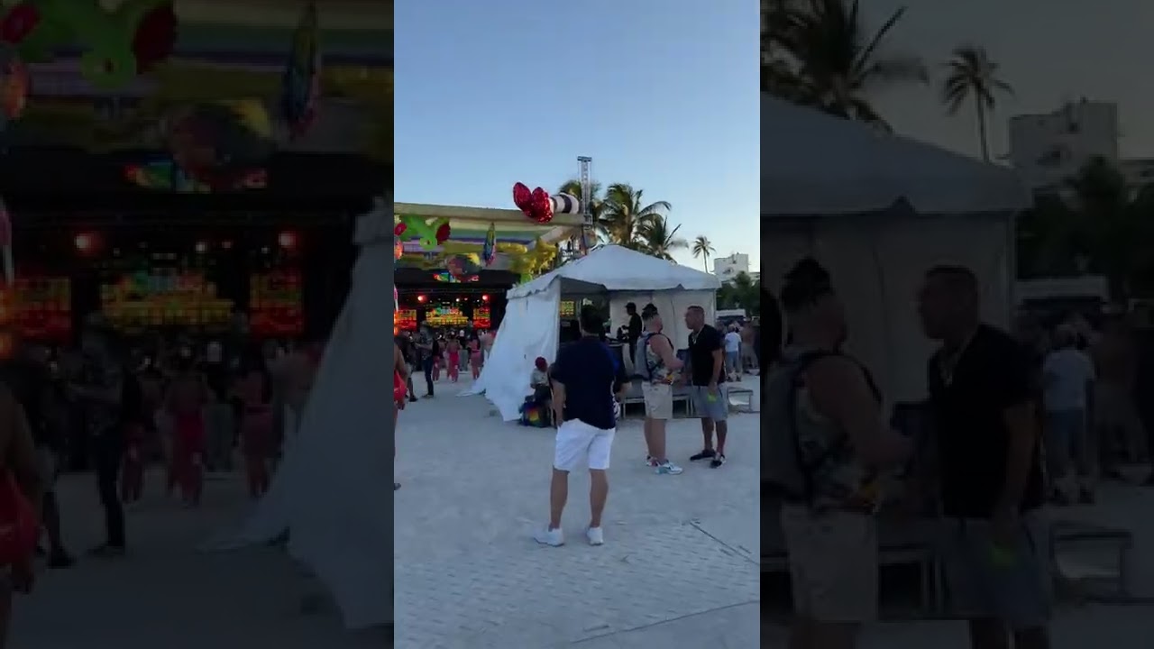 MIAMI Beach 💜 GAY PRIDE (2022) 🏳️&zwj;🌈🏳️&zwj;⚧️ Florida, USA 💜💚❤️ (5/18)