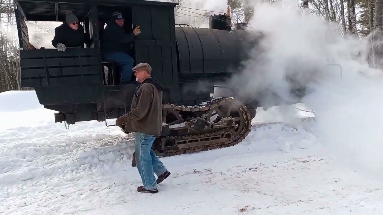 Ford Model TT Snowmobile And Lombard Steam And Gas Log Hauler 