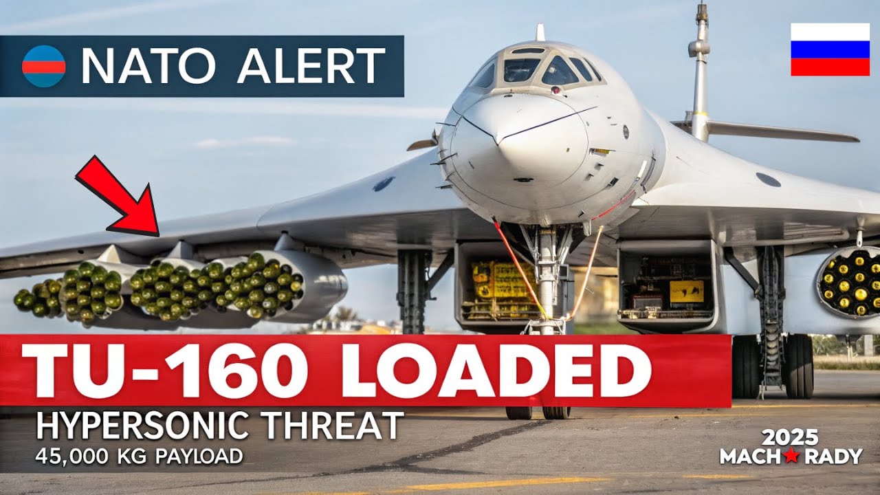 Why NATO Is Watching Russia's Tu-160 Revival in 2025 – Hypersonic Capability Explained