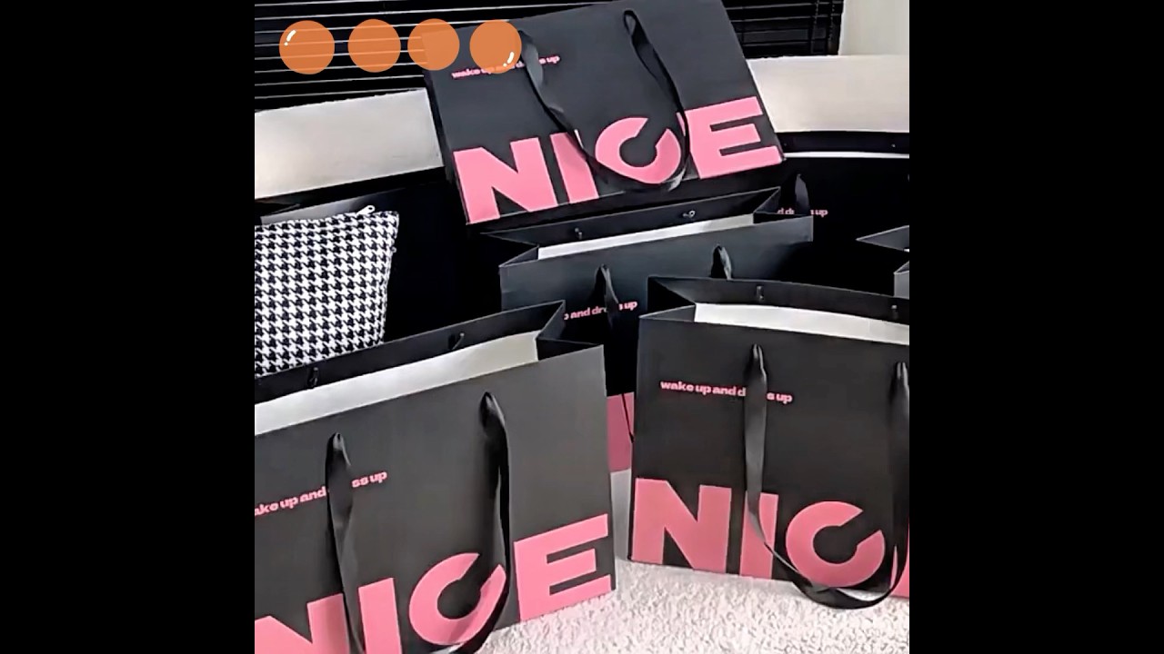 Custom-printed paper totes in multiple sizes colors – perfect for retail, events & branding. 