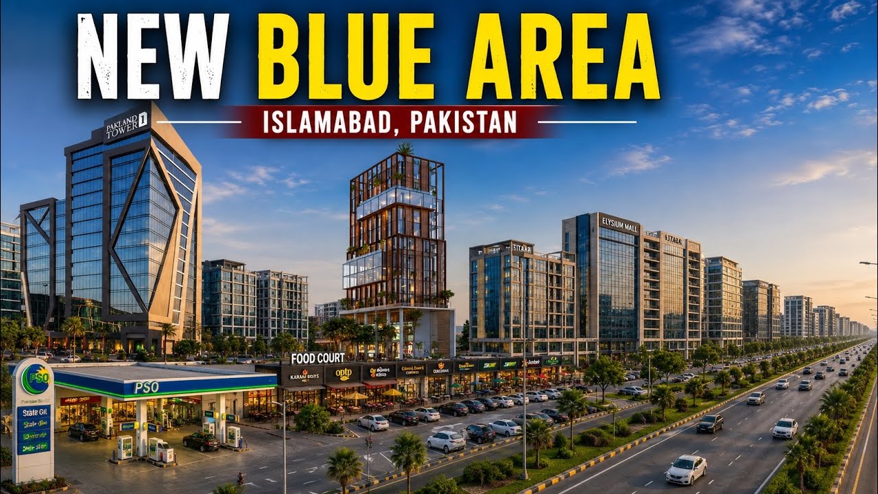 Exploring New Blue Area Islamabad | New Blue Area Location Islamabad | Complete Video | Blue Area
