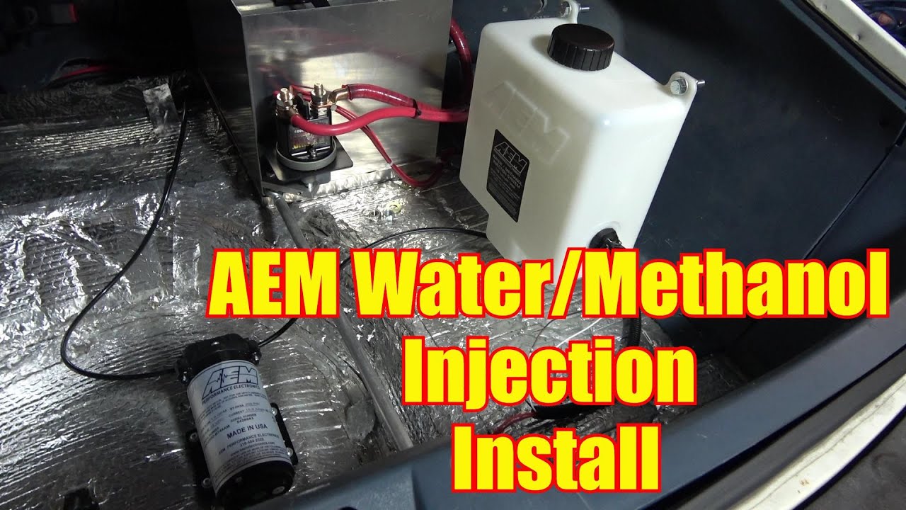 AEM Water/Methanol Install Turbo Foxbody Mustang