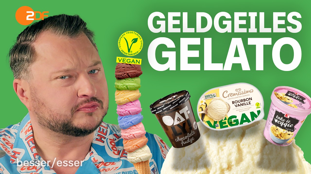 Tierfreie Tricks: Sebastian kommt dem Geheimnis von veganem Eis auf die Schliche