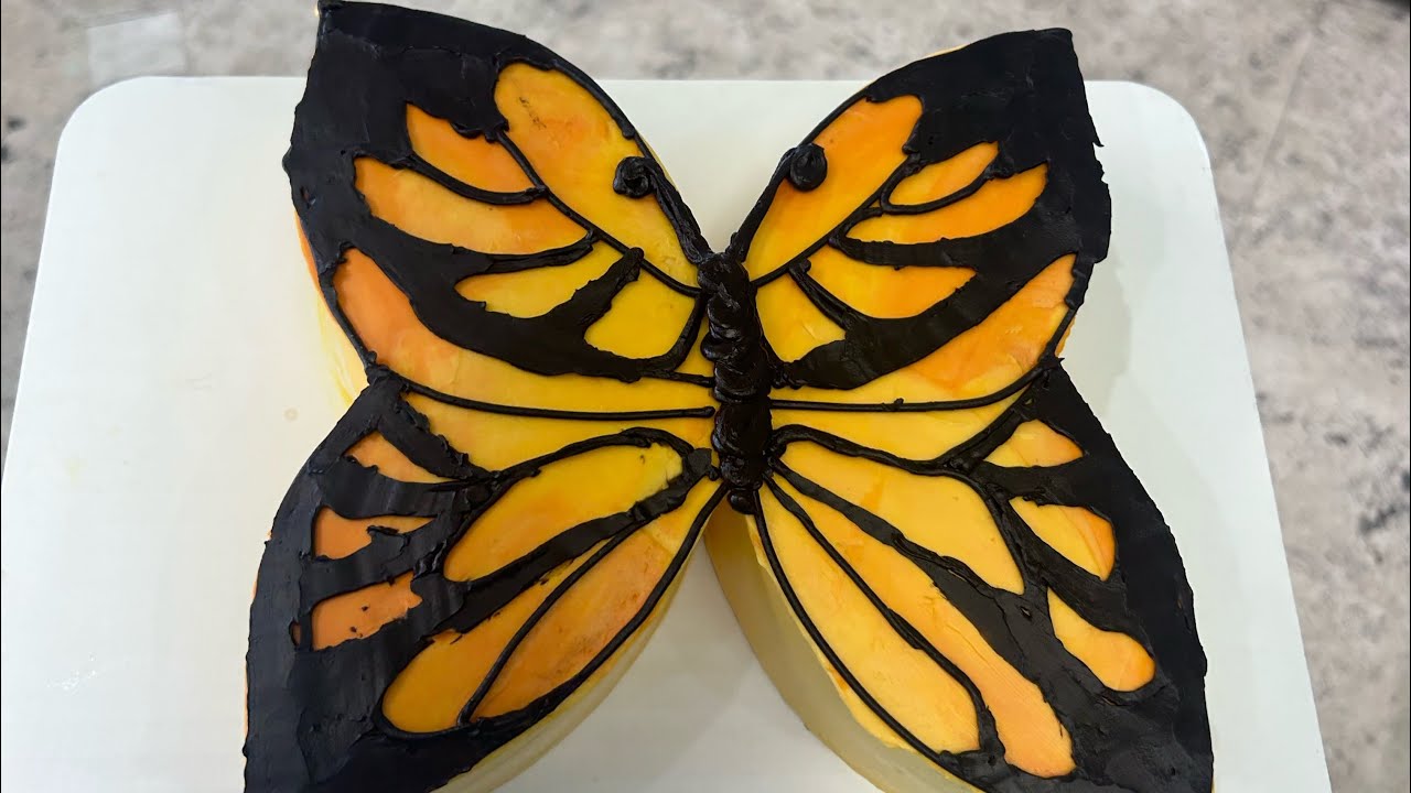 Butterfly Cake | How to Decorate a Butterfly Cake   | How To Decorate a Cake | Intermediate Level