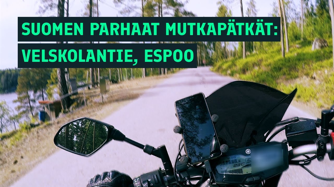 Suomen parhaat mutkapätkät: Velskolantie, Espoo
