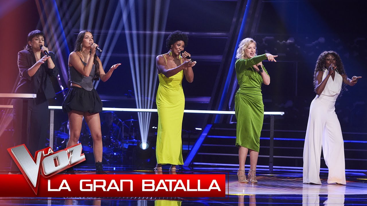 Marga, Rorro, Anastasia, Zuleira y Gal·La cantan 