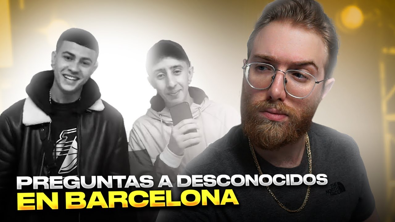 RODRIGO QUESADA REACCIONA A ¿970 O MDLR? PREGUNTAS A DESCONOCIDOS EN BARCELONA DE AYMAN KENZO