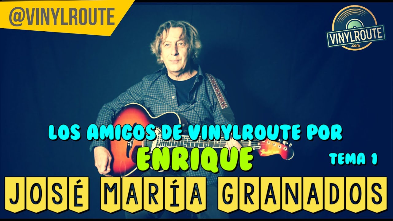 José María Granados interpreta 'La última vida de un gato' (Los amigos de Vinylroute por Enrique)