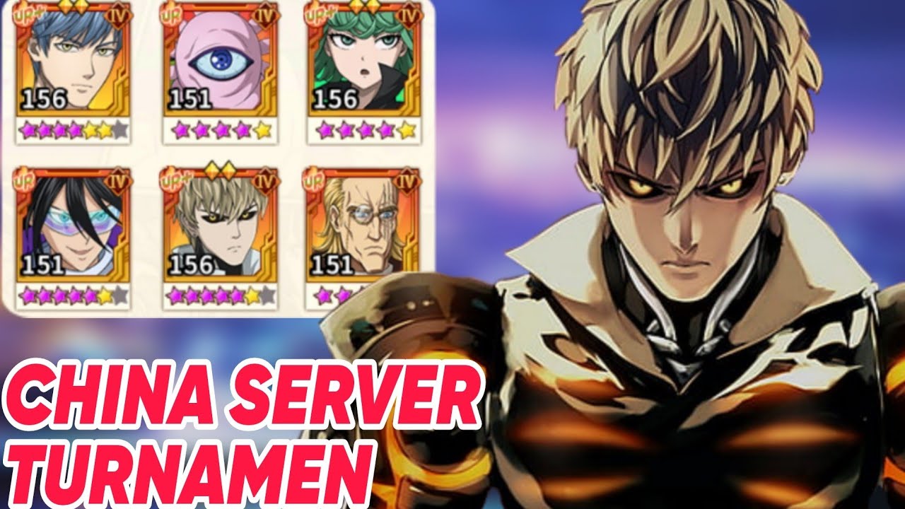 TURNAMENT EBZ CHINA SERVER META DAMAGE🔥MINGGU DEPAN GANTI META LAGI INI - ONE PUNCH MAN