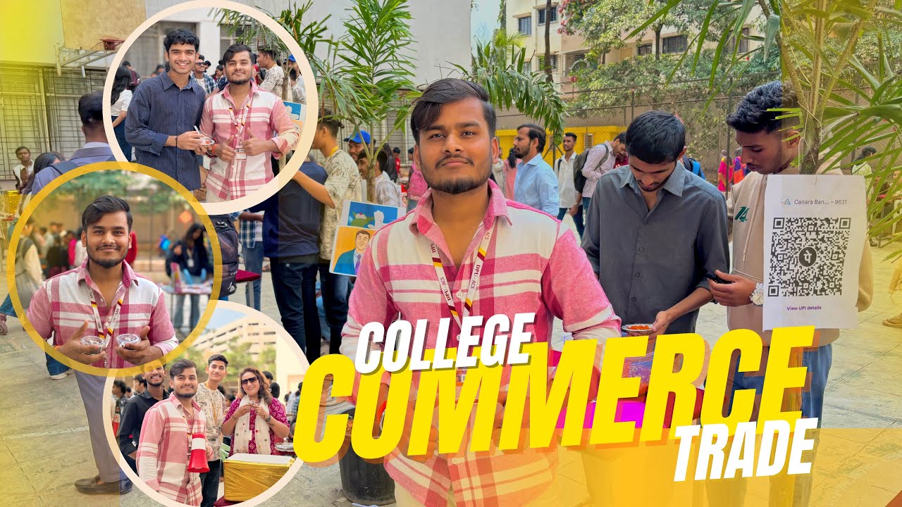 “College Commerce Fest Went CRAZY 😱🔥 | Funniest Vlog Ever”. | UnfiltereddRitikRaj |.  