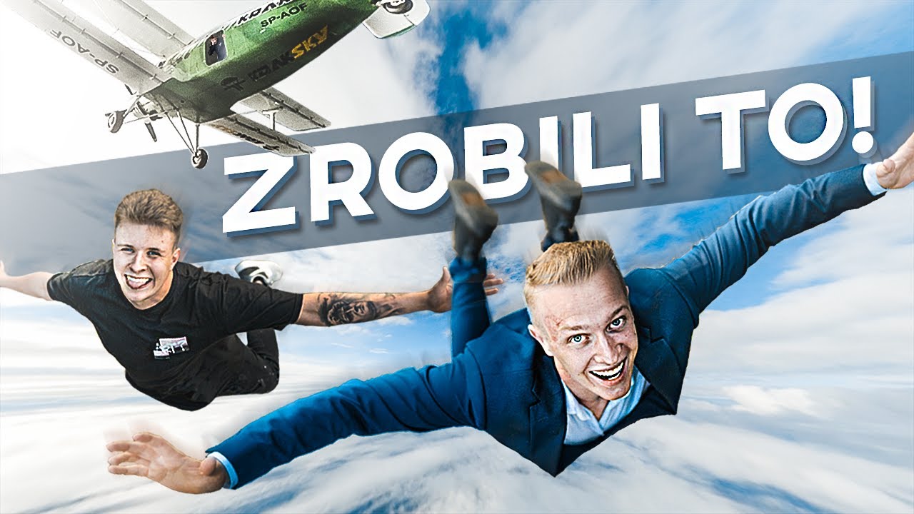 NIEZNAJOMI Z ULICY SKACZĄ ZE SPADOCHRONEM! | KRAKSKY