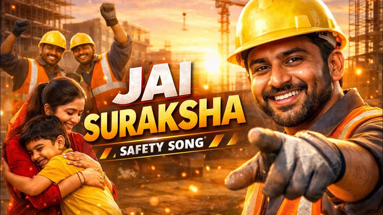 Safety Song Jai Suraksha | Indian Workers Safety Dance | Video #safety #safetysong #hse#construction