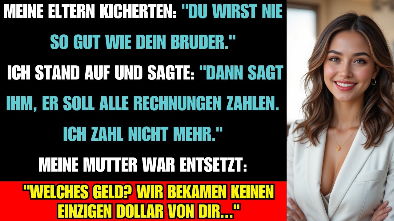 Meine Eltern lobten meinen Bruder – bis ich enthüllte, dass ich die CFO bin