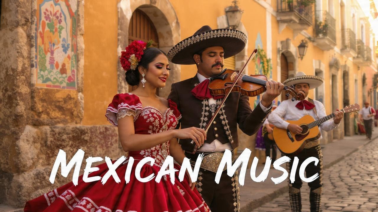 Traditional Mexican Instrumental Music | Mariachi Guitar & Accordion Folk Classics vol.97