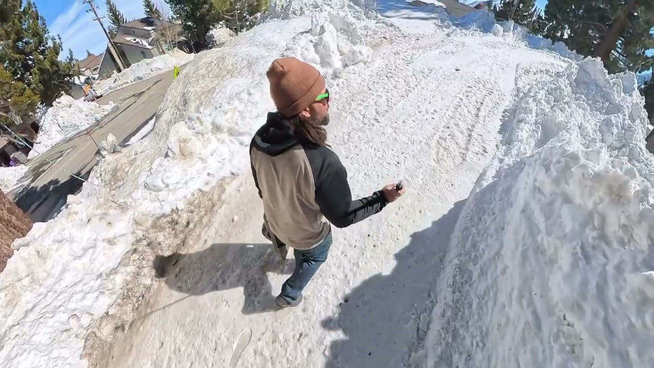 Aftermath of a storm in Mammoth 