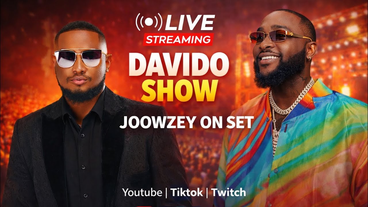 LIVE NOW 🎥 DAVIDO SHOW — DAR ES SALAAM