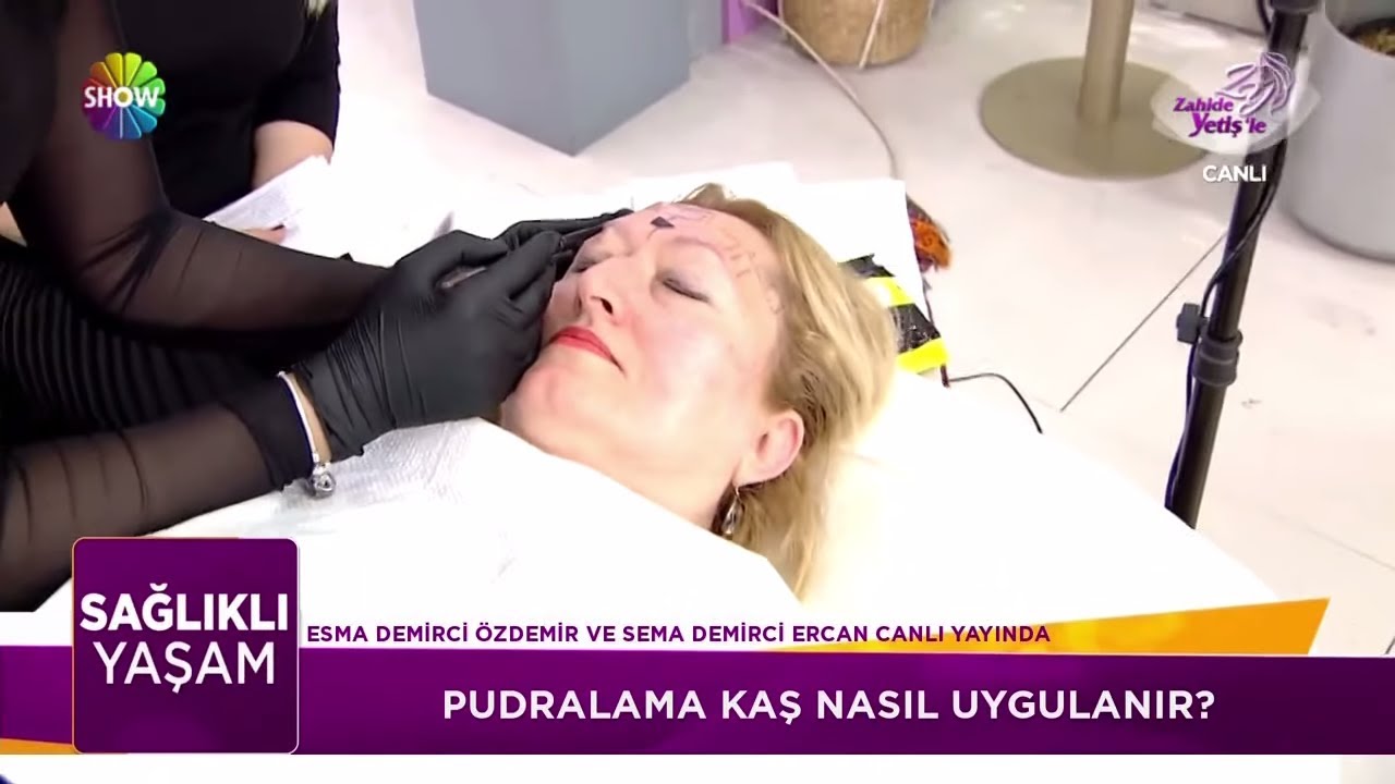 Pudralama kaş tekniği nasıl uygulanır?