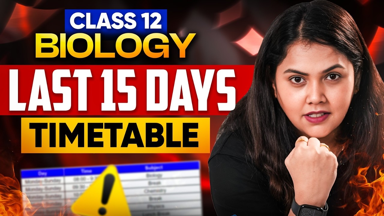 Boards 2026 | Topper’s 95%+ Timetable! 😱 | Dr.Shipra Tiwari