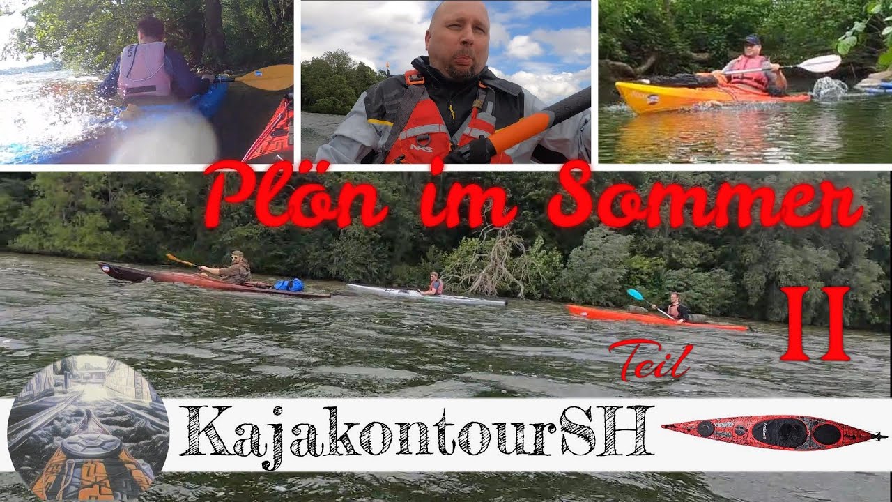 Kajaktour im Chaos 2 : Plön, Ascheberg, Grillen.... und dann der Abbruch!