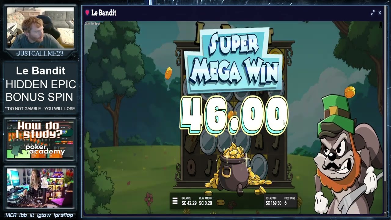 LE BANDIT EPIC BONUS (crazy win!!)