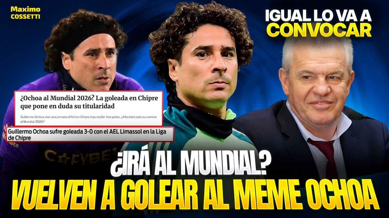 ¡VOLVIERON A GOLEAR AL MEME OCHOA! (NO IMPORTA CUANDO LEAS ESTO) ¿Y ASÍ IRÁ A SU SEXTO MUNDIAL? ¡SÍ!
