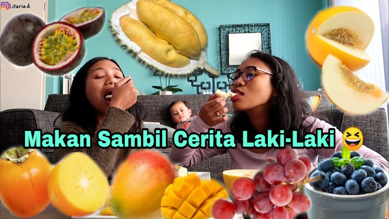MUKBANG BUAH-BUAHAN INDONESIA DI BELANDA BERSAMA KELUARGA BAHAGIA DI JERMAN