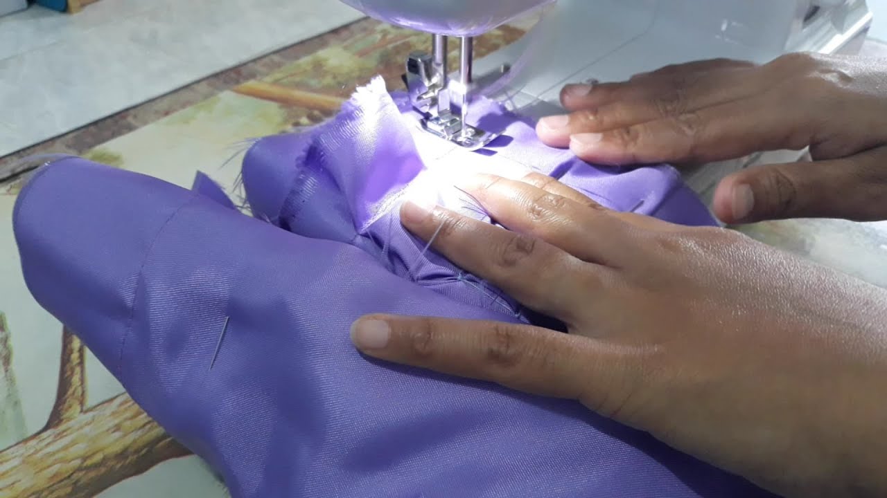 วิธีประกบชิ้นตัวหมอน/เย็บตัวหมอนอิงลายสม๊อค  # Smocking pillow(Patterns/Design)บอกละเอียดทุกขั้นตอน